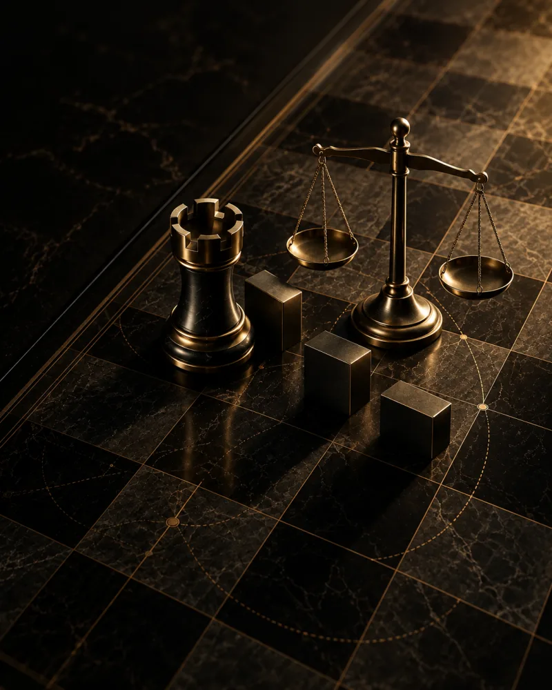 Arte conceitual em tabuleiro de xadrez sobre Custos e efeitos tributários